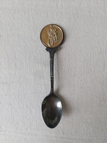 Vintage motorcycle spoon - vintage,