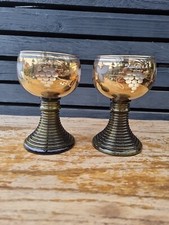 Vintage German wine glasses
