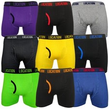 Mens 6 Pack Location Boxer Shorts Trunks Gift Underwear Cotton Boxers Set S-6XL