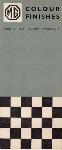 Colour trim 1964 uk - mg,