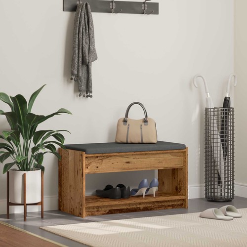 Vidaxl hall bench old wood - hall,