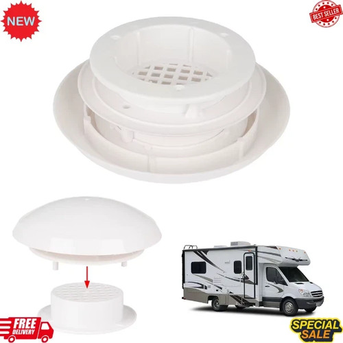 White plastic circular - plastic,