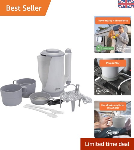 12v travel kettle with 5m - with, 1.5m