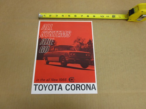 1966 toyota corona - 1966, sales