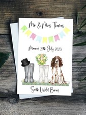 Personalised Wedding Card