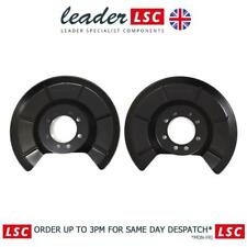 Pair of Rear Brake Disc Dust Shield Covers Volvo V50 2004 to 2012 1233491 New
