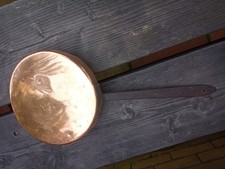 copper frying pan vintage