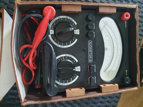 Vintage avometer model mark - ,