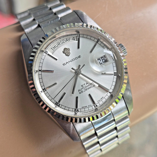 Sandoz men automatic watch - sandoz,