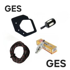 Honda GX25 strimmer service kit replacement foam air filter and spark plug CMR6H