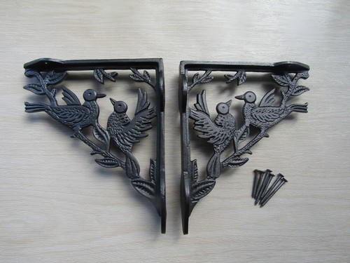 Pair cast iron victorian - pair,