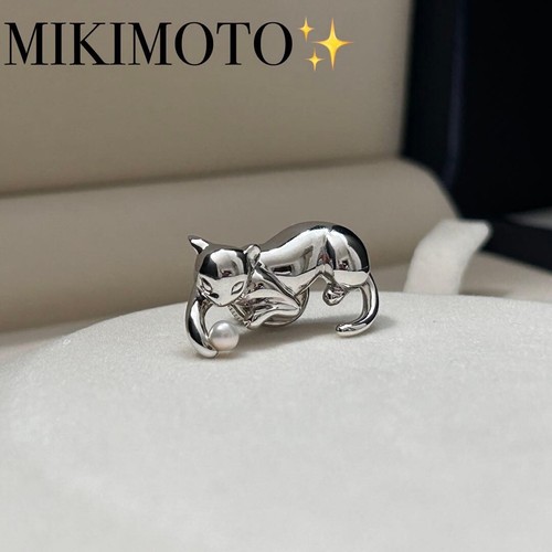 Mikimoto cat akoya pearl 3mm - akoya,