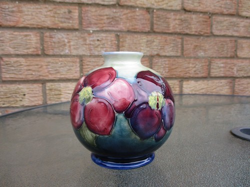 Moorcroft clematis pattern - moorcroft,