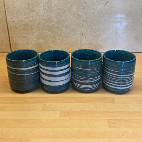 Handmade set blue grey - handmade, 10