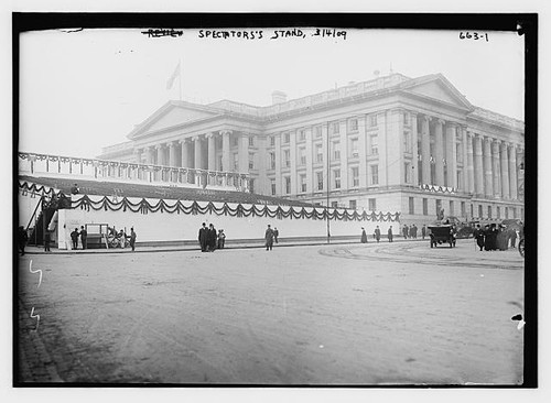 Taft inauguration spectator - inauguration, spectator's