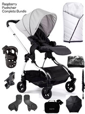 iCandy Raspberry Pushchair Bundle - With Duo pod footmuff, rain cover, parasol++