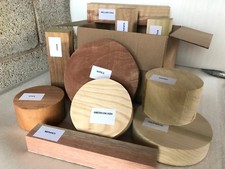 Woodturning Blanks Wood Bowl & Spindle Gift Selection Box Mixed Sizes & Species