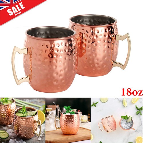 2pcs moscow mule mug - mule, 530ml
