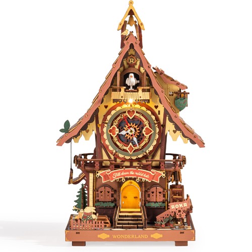 Rokr wooden puzzle - rokr, 3d