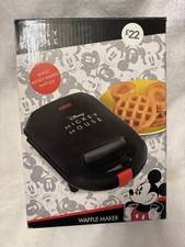 Brand New - Disney Primark Mickey Mouse Waffle Maker