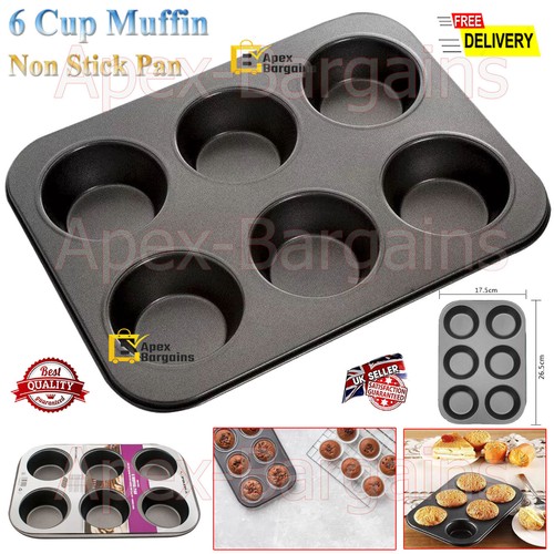 Cup non stick deep muffin - 6,