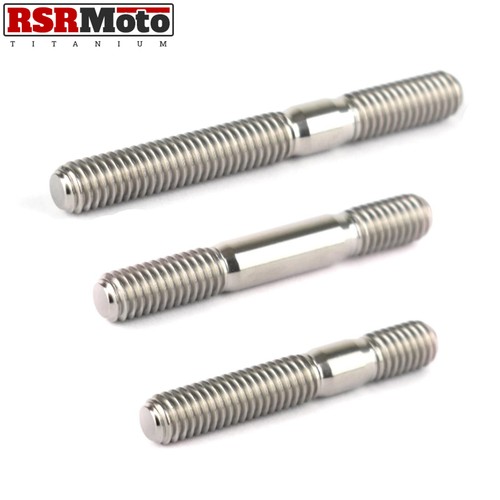 Titanium exhaust studs - titanium,