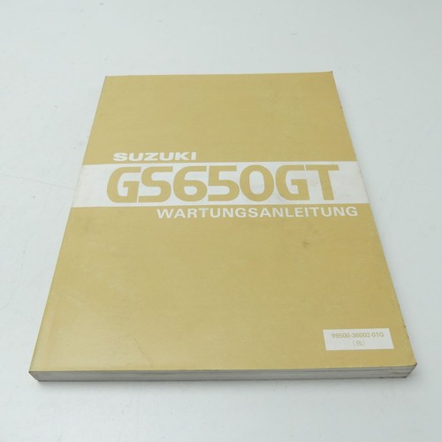 Genuine suzuki 650 - suzuki, gt
