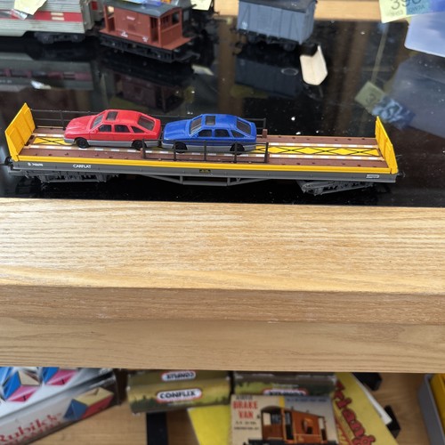 Hornby car flat wagon with - hornby,