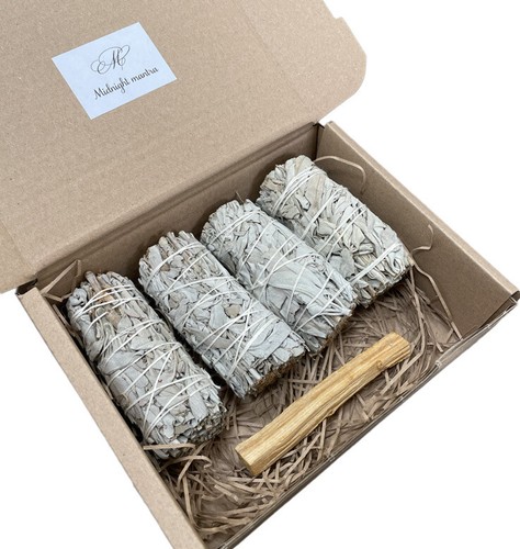 White sage energy cleansing - white,