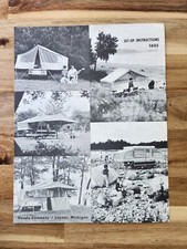 Vintage Apache Eagle Camping Camper / Trailer Setup Instructions