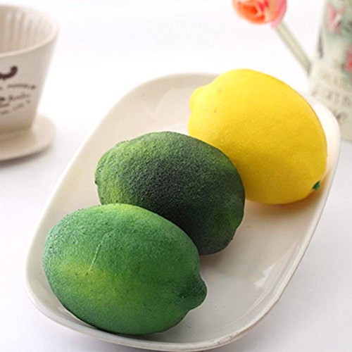 10pcs artificial lemon - 6/10pcs,