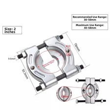 For Automotive Bearing Puller with Splitter for Bearings Gears and Pulleys