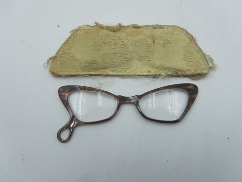 Cat eye lucite brown - lucite,