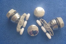 Daryl Cyan shower door roller- Silver 204840   kohler aroco daryl NR069 PAIR # #