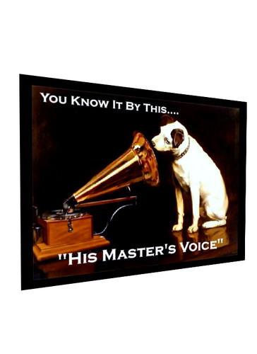 Rca victor dog sticker sign - victor,