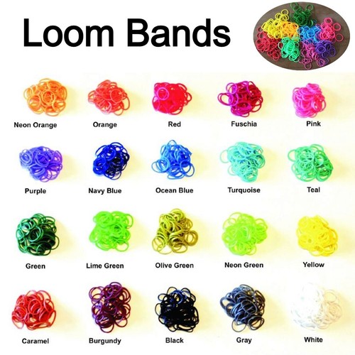 Loom bands assorted bracelet - bands,