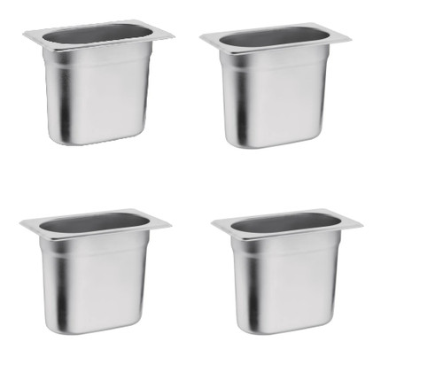 Pack stainless steel 1 - stainless, 1/9