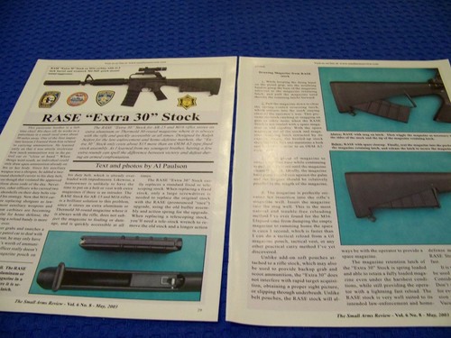 Rase extra stock magazine - rase, 30"