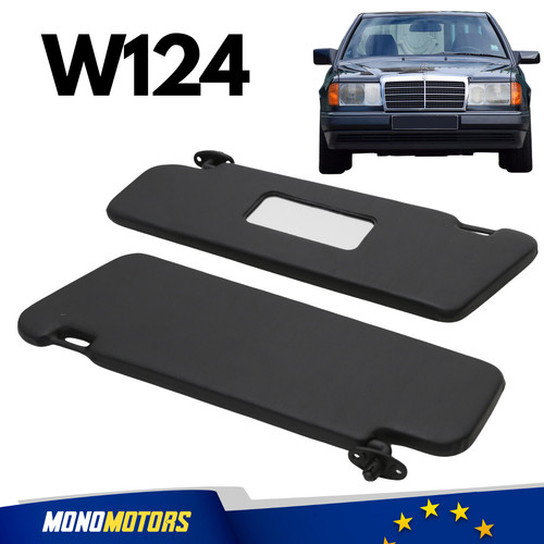 Sun visor set mercedes - sun, w124