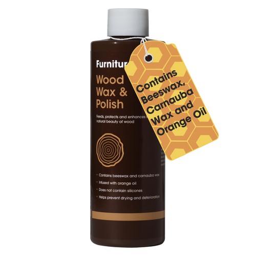 Natural wood wax polish - wax,