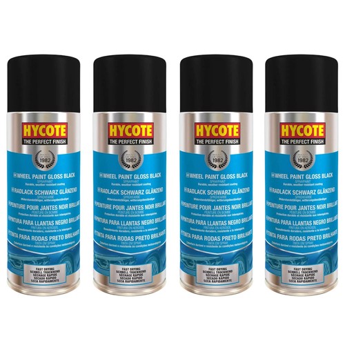 Hycote gloss black fast - black, drying