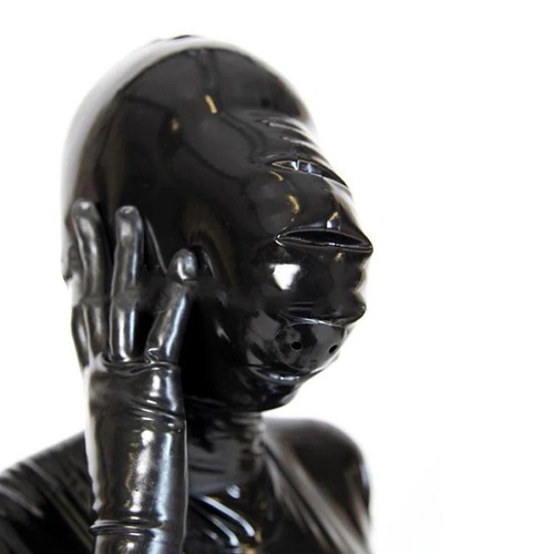 Latex hood rubber - hood, mask