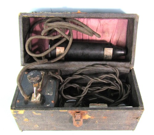 Antique violet ray machine - antique,