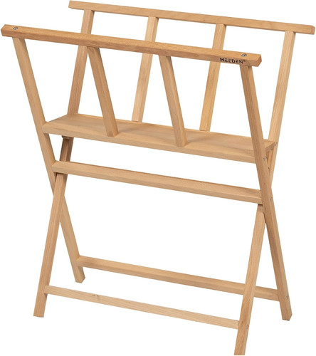 Folding art print - art, rack