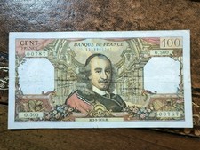FRENCH 100 FRANC BANKNOTES FRANCE OLD MONEY CURRENCY PARIS