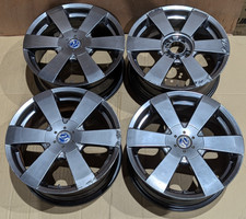 4 x Bridgestone Vibram Strese Alloys 16" x 7 4x114.3 5x100 JDM Fits Golf Prelude