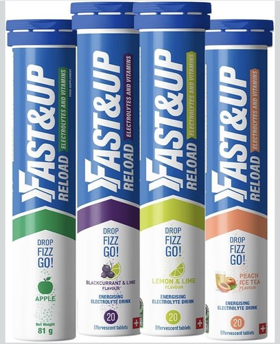 Fast reload electrolyte - fast&up,