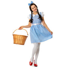 Ladies Womens Dorothy Costume Wizard Of Oz Adult Fancy Dress Party Outfit 