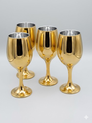 Gold strong wine - gold, water