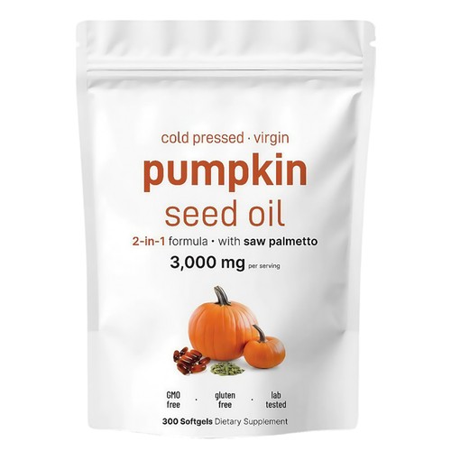 300 softgels pumpkin - 300,